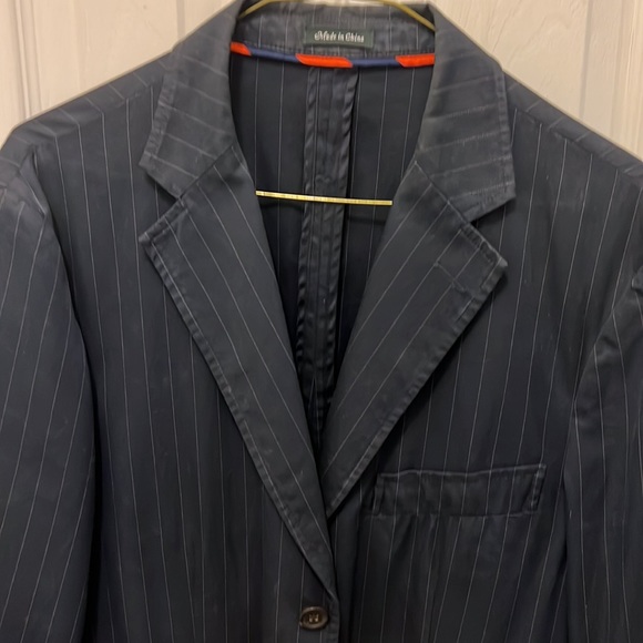 J Crew men’s pin stripe jacket 38s - Picture 2 of 7